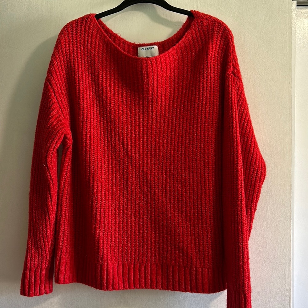 Old Navy Red Sweater